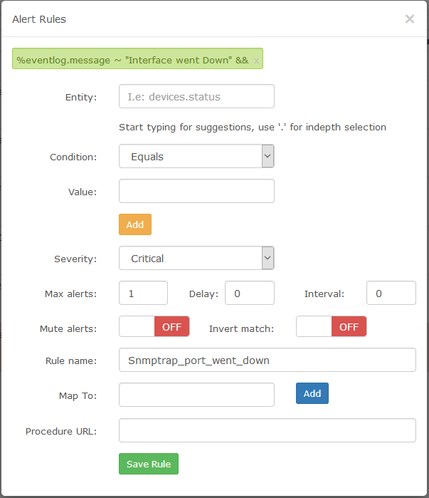 Recovery From Eventlog Alert Rule Snmp Trap Help Librenms Community