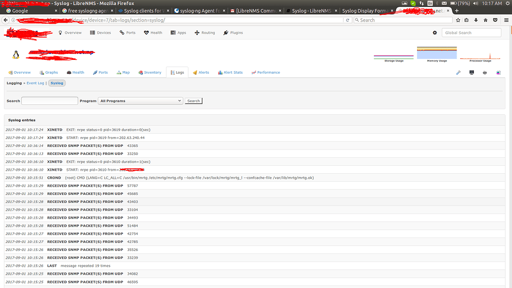Syslog Display Format Help LibreNMS Community