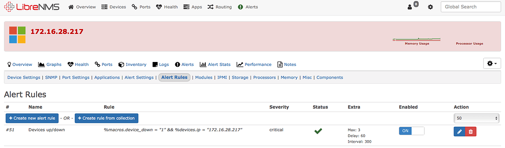 Alert Configuration - Help - LibreNMS Community