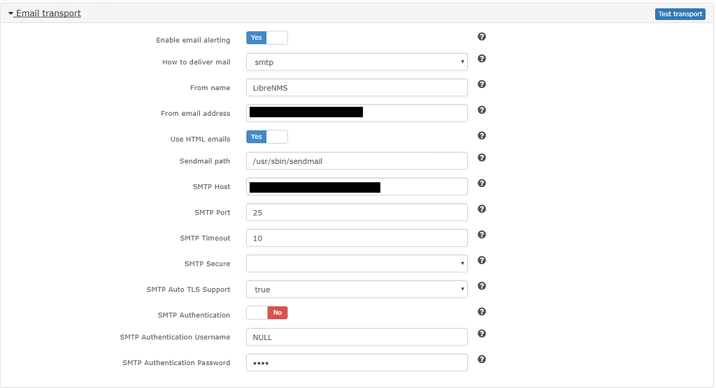 Issues with email alerts help librenms community