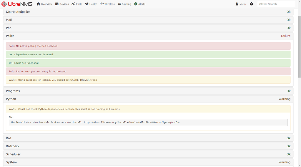 All Graph Not working - Help - LibreNMS Community