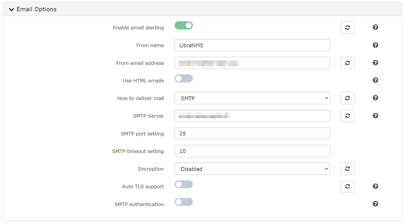 Smtp not working - Help - LibreNMS Community