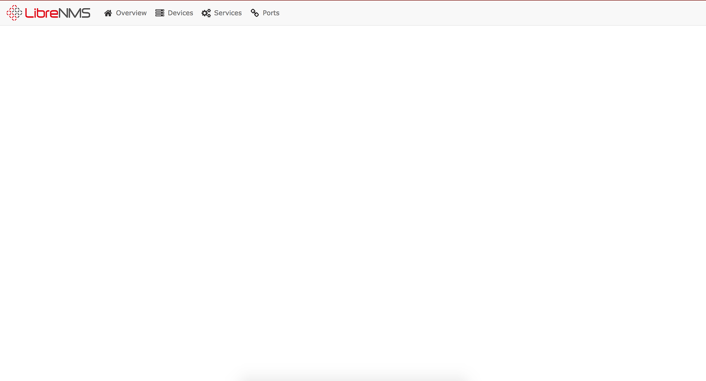 Page Content Partially loading - Help - LibreNMS Community