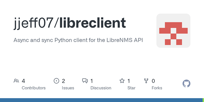 Python Librenms API Client - Projects - LibreNMS Community